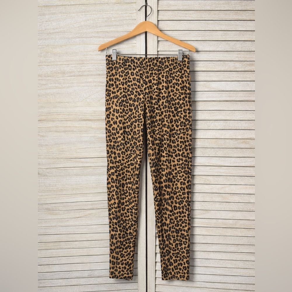 Victoria’s Secret PINK Leopard Print Leggings Y2K Lounge Athleisure NWT M